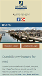 Mobile Screenshot of dayvillagetownhomes.com